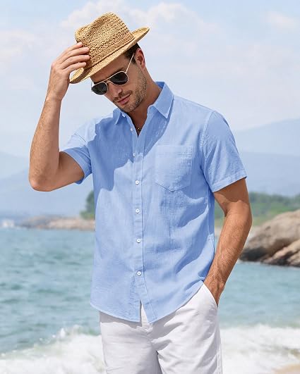 Men Linen Shirt